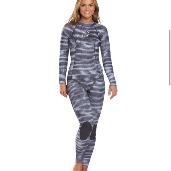 ❗️SOLD❗️LIMITED EDITION 🦈 “Ocean Ramsey” Tiger Shark XCEL Wetsuit 5/mm [Sz. 2] - Picture 1 of 9